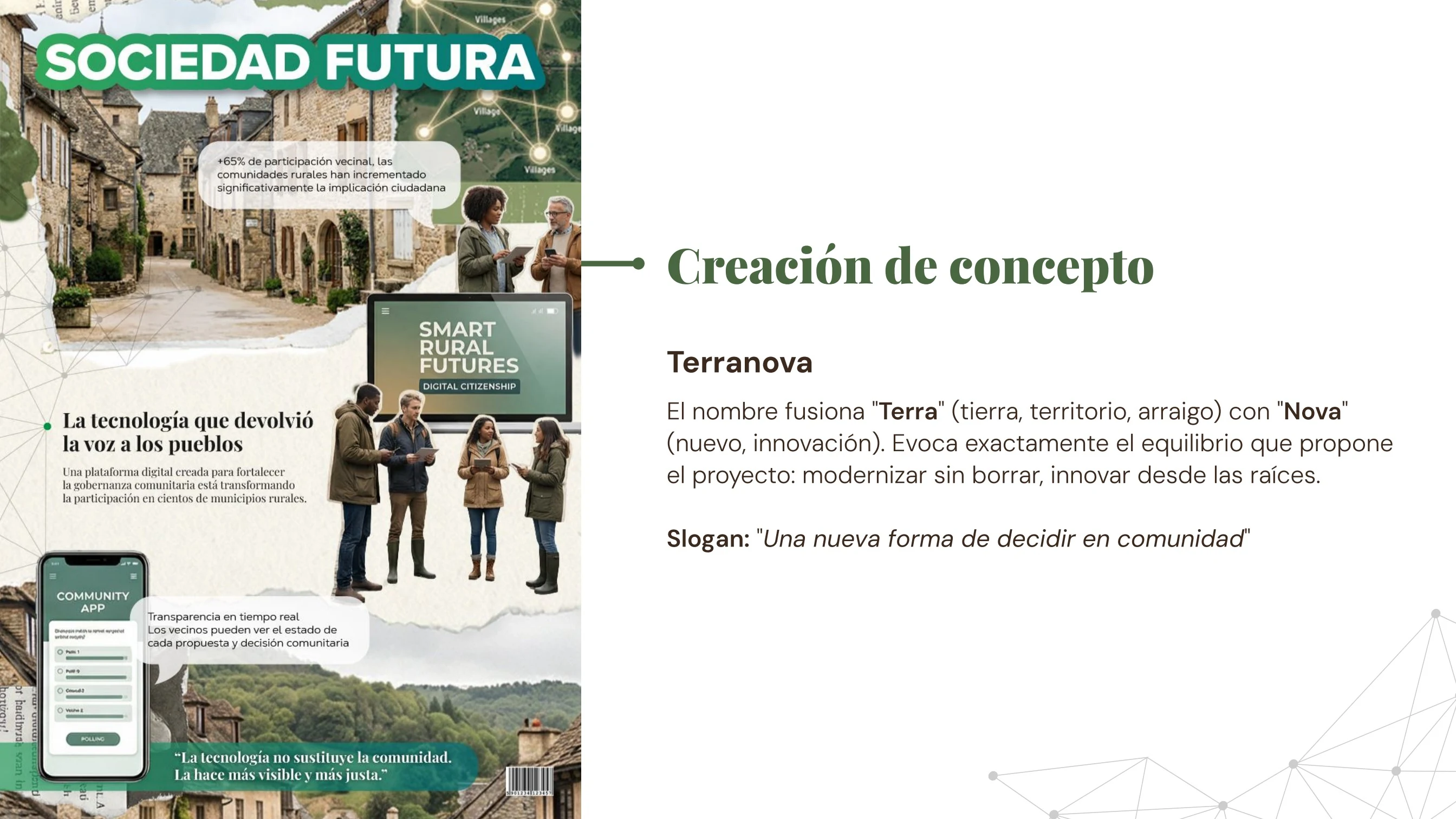 Terranova — Creación de concepto